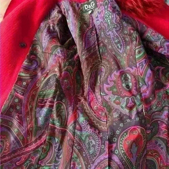 Dolce & Gabbana Wool Denim Coat,  Size 40/M - Picture 8 of 9